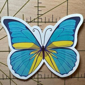 💜13/$13 +Bundle Sticker Sale | Butterfly Animal Waterproof Sticker
